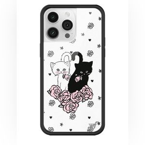 Wildflower Kittens iPhone 14 Pro Max Case